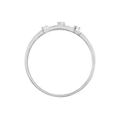 Histoire d'Or Bague Marnie Or Blanc Diamant