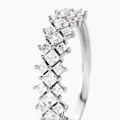 Histoire d'Or Bague Marquis Or Blanc Oxyde De Zirconium Sale