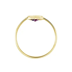 Histoire d'Or Bague Marsie Or Jaune Améthyste Discount