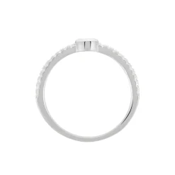 Histoire d'Or Bague Maryne Argent Blanc Oxyde De Zirconium
