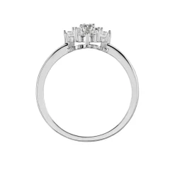 Histoire d'Or Bague Maximille Argent Blanc Oxyde De Zirconium Sale