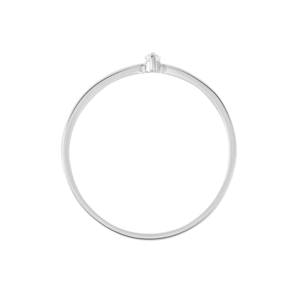 Histoire d'Or Bague Maye or blanc diamant