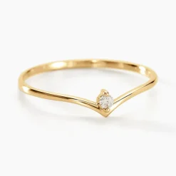 Histoire d'Or Bague Maye or jaune diamant Sale