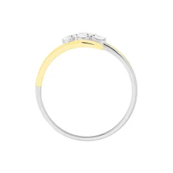 Histoire d'Or Bague Mayline Or Bicolore Diamant Sale