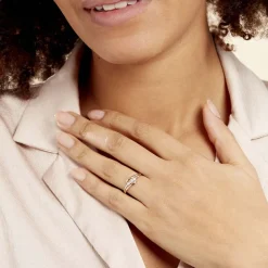 Histoire d'Or Bague Mayline Or Bicolore Diamant Sale