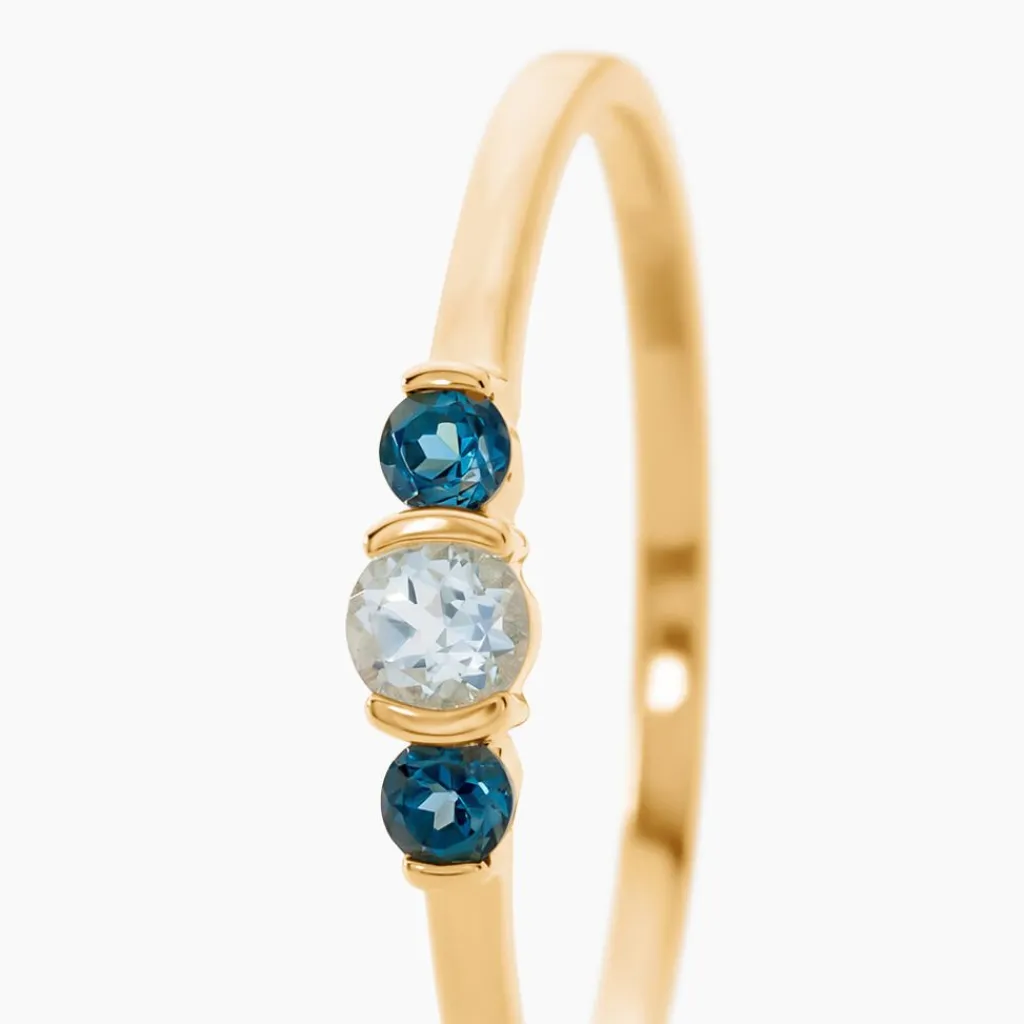 Histoire d'Or Bague Mediha Or Jaune Topaze Clearance