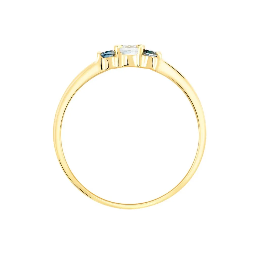 Histoire d'Or Bague Mediha Or Jaune Topaze Clearance