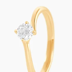 Histoire d'Or Bague Mehetabel Or Jaune Diamant Synthétique Online