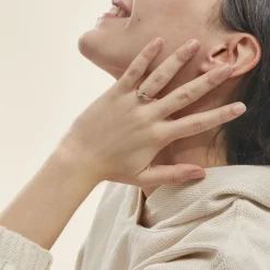 Histoire d'Or Bague Melia Or Jaune Diamant Clearance