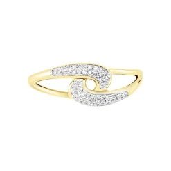 Histoire d'Or Bague Melisianne Or Jaune Diamant