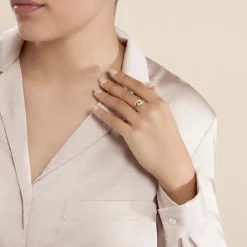 Histoire d'Or Bague Melisianne Or Jaune Diamant