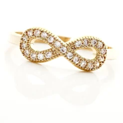 Histoire d'Or Bague Merane Plaqué Or Jaune Oxyde De Zirconium Hot