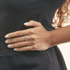 Histoire d'Or Bague Merlin Or Blanc Diamant Online