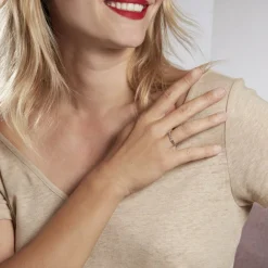 Histoire d'Or Bague Messina argent blanc