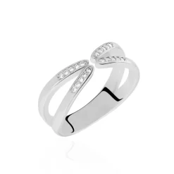 Histoire d'Or Bague Michee Argent Oxydes De Zirconium Outlet