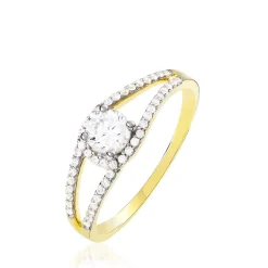 Histoire d'Or Bague Micky Or Jaune Oxyde De Zirconium Clearance