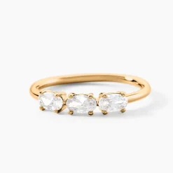 Histoire d'Or Bague Milenna Plaque Or Jaune Oxyde De Zirconium Clearance