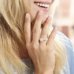 Histoire d'Or Bague Mireya Or Jaune Oxydes New