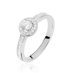 Histoire d'Or Bague Mélissande Argent Blanc Oxyde De Zirconium Hot
