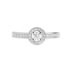 Histoire d'Or Bague Mélissande Argent Blanc Oxyde De Zirconium Hot