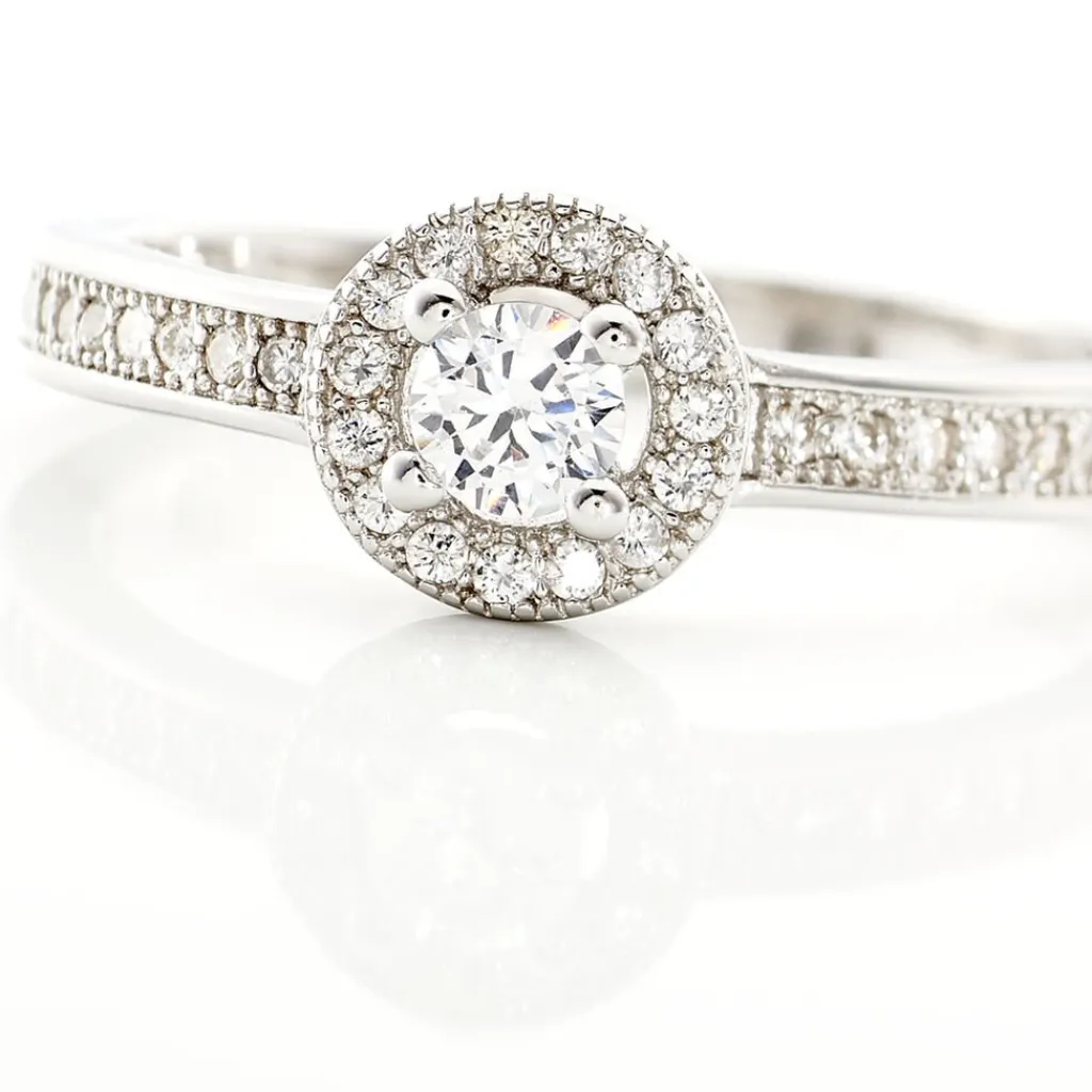 Histoire d'Or Bague Mélissande Argent Blanc Oxyde De Zirconium Hot