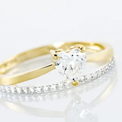 Histoire d'Or Bague Mohira Or Jaune Oxyde De Zirconium Outlet