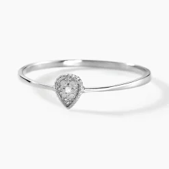 Histoire d'Or Bague Mon 1er Diamant or blanc diamant Hot