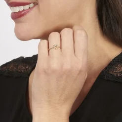 Histoire d'Or Bague Mona-lisa Or Jaune Diamant Outlet