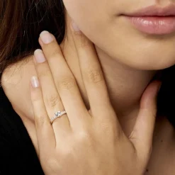 Histoire d'Or Bague Monelle Or Jaune Oxyde De Zirconium New