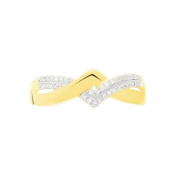 Histoire d'Or Bague Morgana Or Jaune Diamant