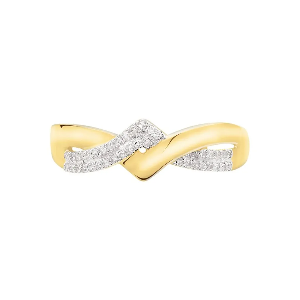 Histoire d'Or Bague Morgana Or Jaune Diamant Hot