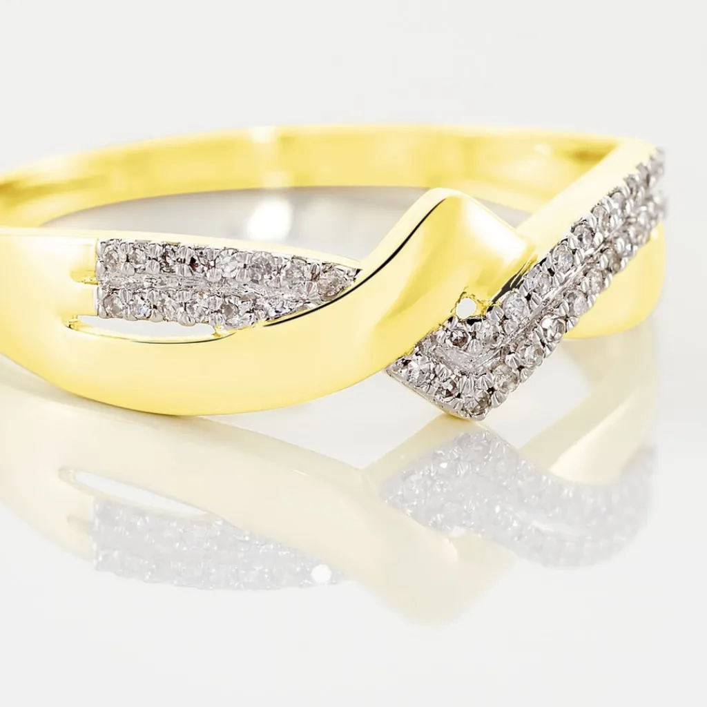 Histoire d'Or Bague Morgana Or Jaune Diamant Hot