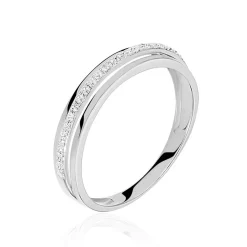 Histoire d'Or Bague Morrigan Or Blanc Oxyde De Zirconium Online