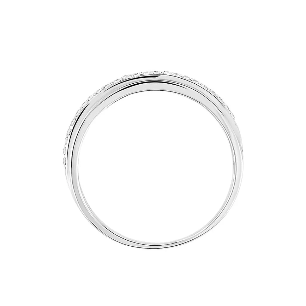Histoire d'Or Bague Morrigan Or Blanc Oxyde De Zirconium Online