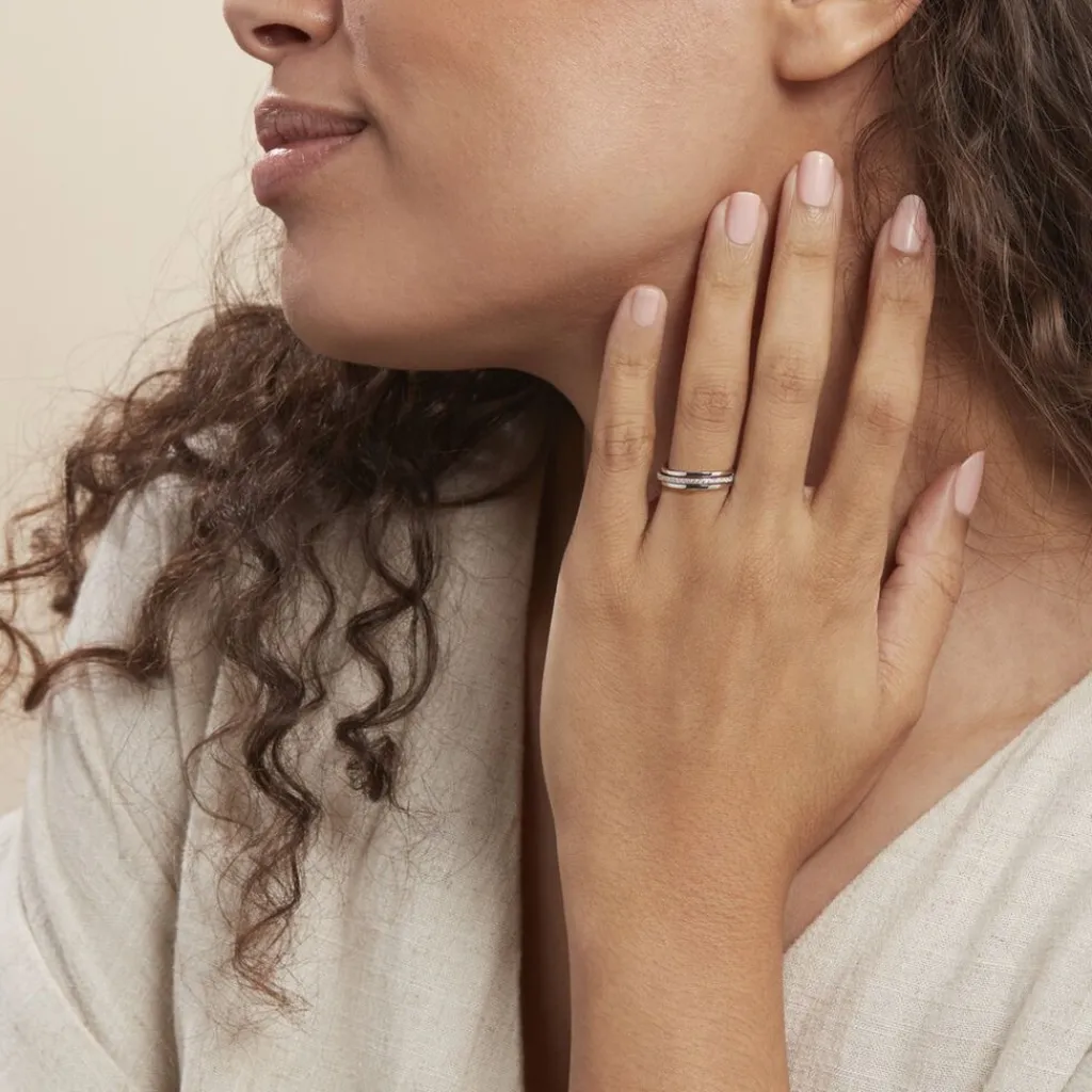 Histoire d'Or Bague Morrigan Or Blanc Oxyde De Zirconium Online