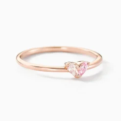 Histoire d'Or Bague Myhalf Argent Rose Oxyde De Zirconium argent rose oxyde rose New