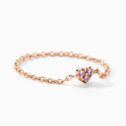 Histoire d'Or Bague Myhalf Argent Rose Oxyde De Zirconium argent rose oxyde fumé Outlet