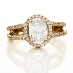 Histoire d'Or Bague Myriama Plaqué Or Jaune Oxyde De Zirconium Best