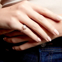 Histoire d'Or Bague Myriama Plaqué Or Jaune Oxyde De Zirconium Best