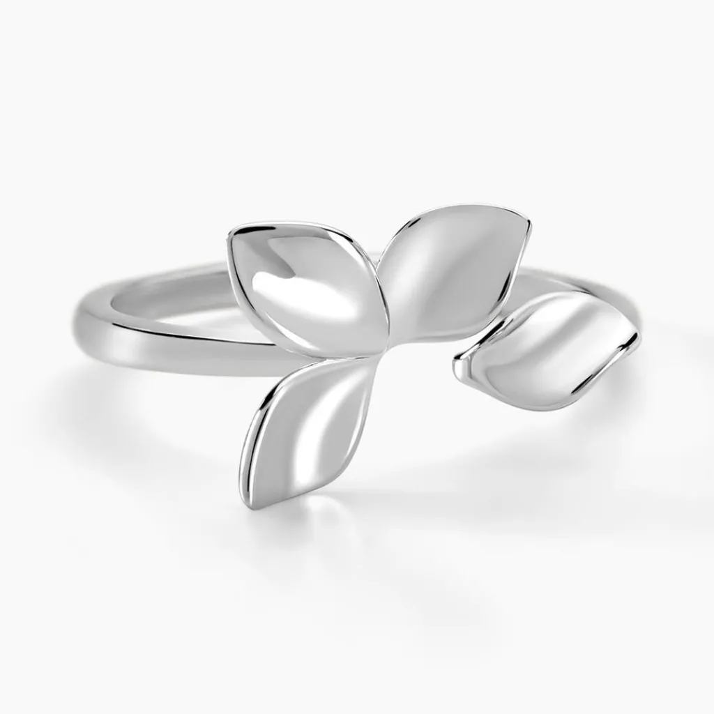 Histoire d'Or Bague Narcisse Dream Argent Blanc Hot