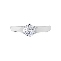 Histoire d'Or Bague Natalia Ld Platine Blanc Diamant Synthétique Outlet