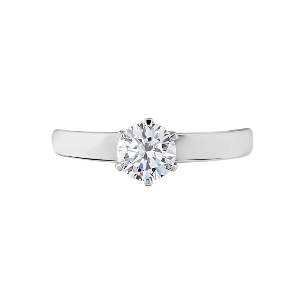 Histoire d'Or Bague Natalia Ld Platine Blanc Diamant Synthétique Outlet