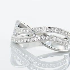 Histoire d'Or Bague Nauri Argent Blanc Oxyde De Zirconium Online