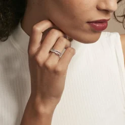 Histoire d'Or Bague Nauri Argent Blanc Oxyde De Zirconium Online