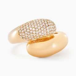 Histoire d'Or Bague Nelsie Plaqué Or Doré Oxyde De Zirconium Clearance