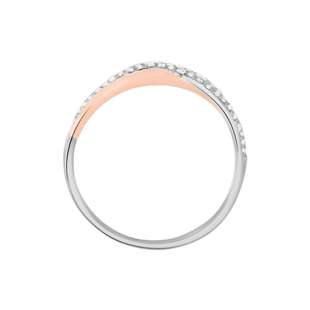 Histoire d'Or Bague Nene Or Bicolore Diamant Discount