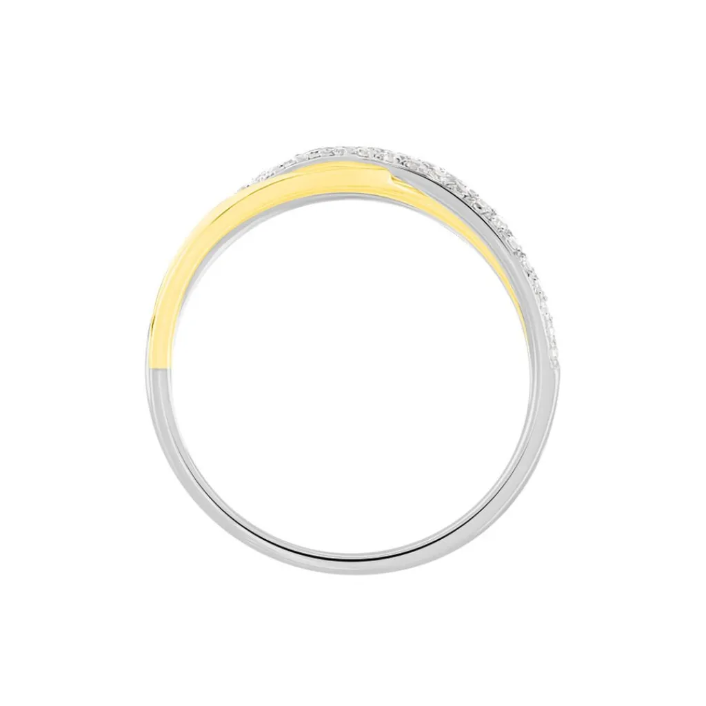 Histoire d'Or Bague Nene Or Bicolore Diamant Sale
