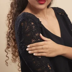 Histoire d'Or Bague Nesryne or jaune rubis Best