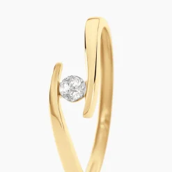 Histoire d'Or Bague Nolah or jaune diamant Online