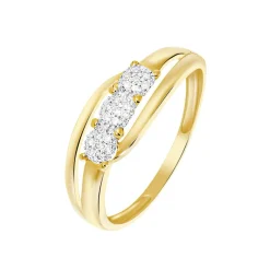 Histoire d'Or Bague Nolan Or Jaune Diamant Online